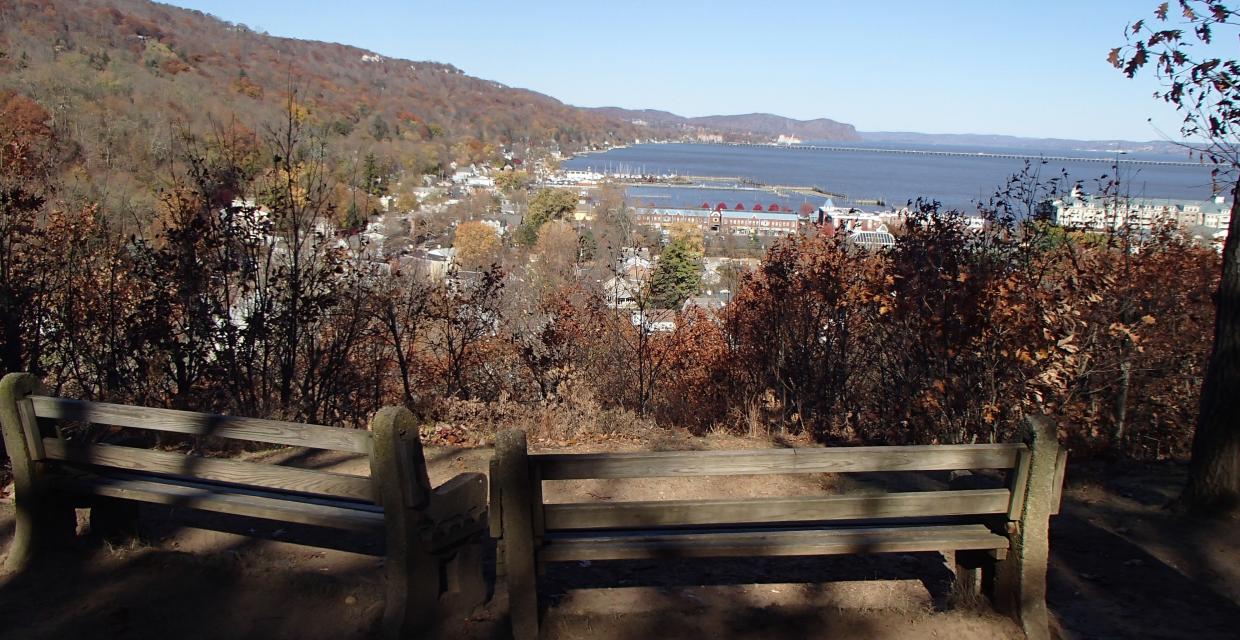View of the Hudson River - Tallman Mountain State Park - Photo credit: Trail Conference
